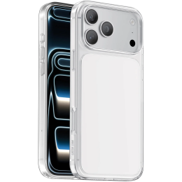 Crystal Clear iPhone 17/18 Pro Max Case, Anti-Microbial - Clear