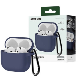 Airpod Case Berlin GNBRLARPD5NBL - 360° Protection, Navy Blue