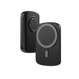 GREEN LION DELICATE MAGSAFE 5000 MAH POWER BANK - BLACK
