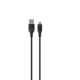 GREEN LION USB-A TO LIGHTNING  PVC CABLE 1M - BLACK
