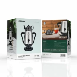 GREEN LION ELECTRIC SAMOVAR - BLACK